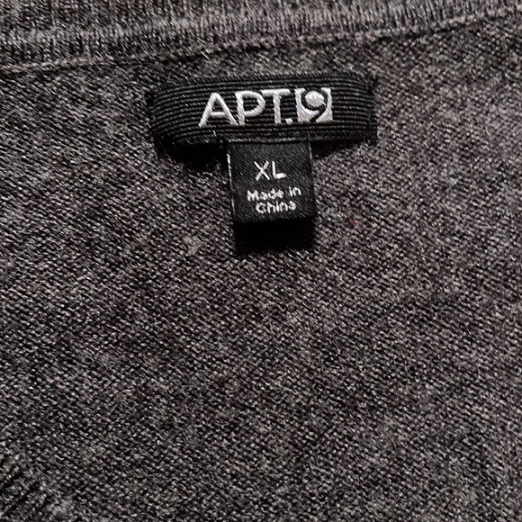 Apt 9 Argyle pull over sweater Men’s Size XL - Picture 3 of 5